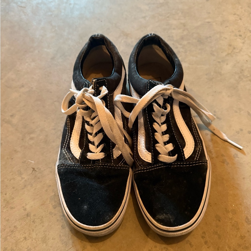 Vans Black and White Old Skool Shoes